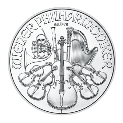 A picture of a Pièce d’argent de 1 oz, Autriche – Orchestre philharmonique (2024)